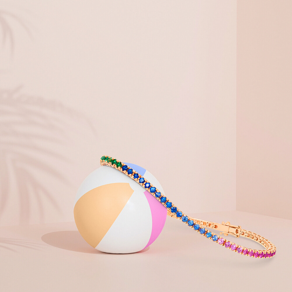 Tennis Rainbow - Fotografo di gioielli Tempestafoto